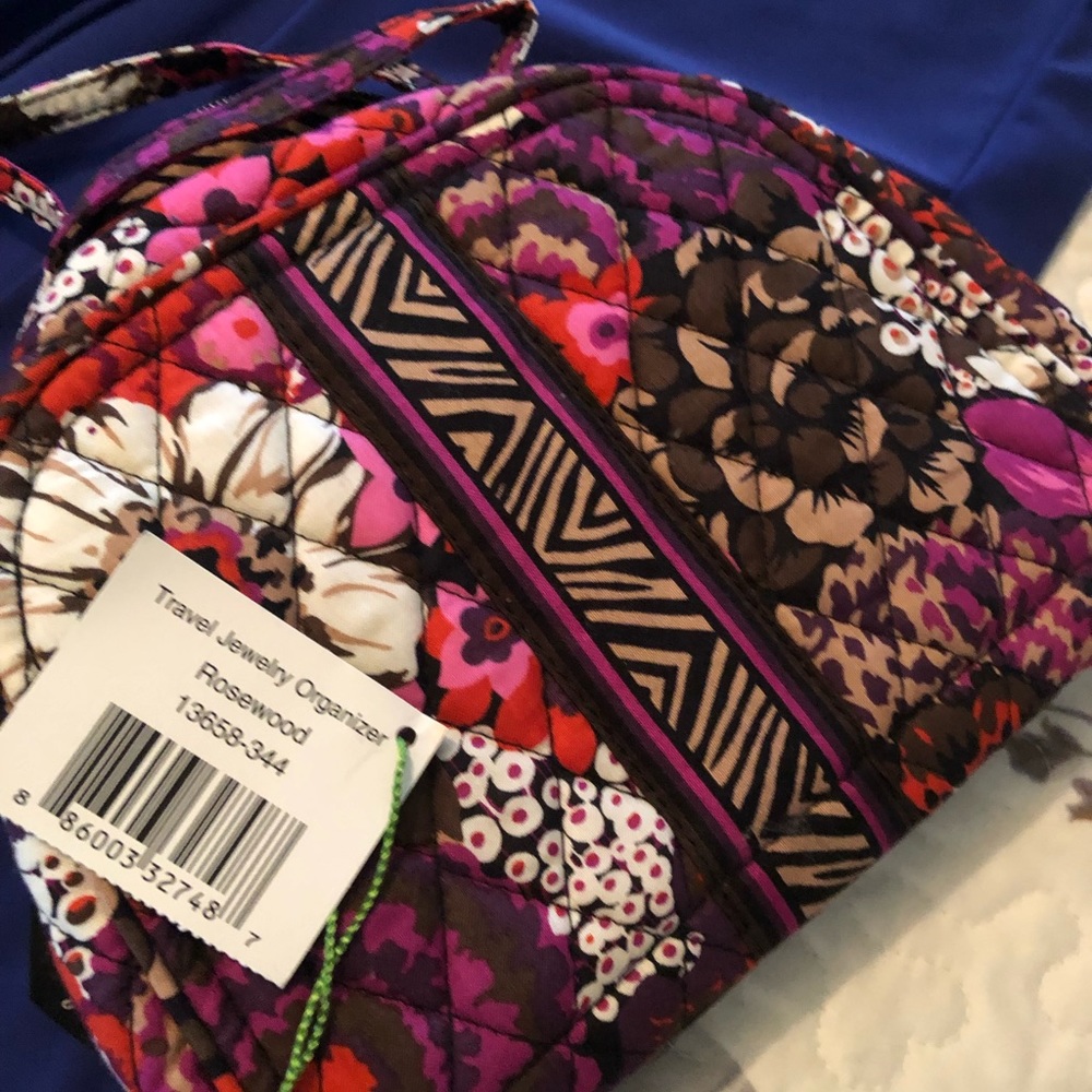 Vera Bradley travel jewelry organizer